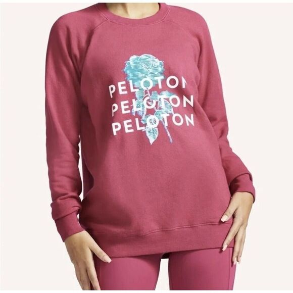 NWT Peloton Everyday Oversized Crewneck Pullover Sweatshirt - Size: Small - Picture 1 of 10